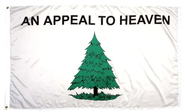 The Pine Tree Flag 3x5 Titus Residential Flag "An Appeal to Heaven" - Handmade in USA - Image 2